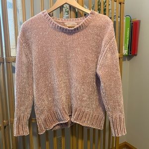 Chenille sweater